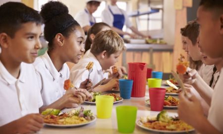 farm to school grant; students eating health school lunch