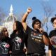 confronting campus racial climate report; black youth activists protesting