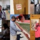 Tribal colleges campuses are falling apart: photo collage of people and deterioration on campuses